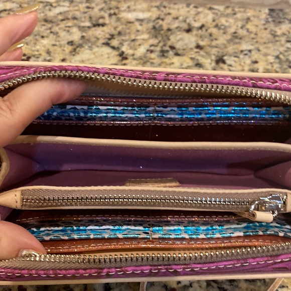 Consuela Pink Floral Wristlet Clutch - Picture 2 of 6